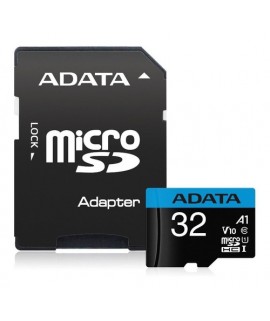 MEMORIA ADATA MICRO SDXC/SDHC UHS-I 32GB CLASE 10 A1 100MB/25MB SEG C/ADAPTADOR