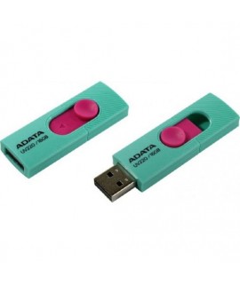 MEMORIA ADATA 16GB USB 2.0 UV220 RETRACTIL TIFANY-ROSA