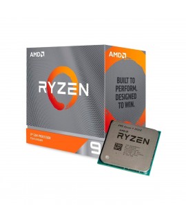 PROCESADOR AMD RYZEN 9 3900X S-AM4 3A GEN. 105W 3.8 GHZ TURBO 4.6 GHZ 8 NUCLEOS/SIN GRAFICOS INTEGRADOS PC/ VENTILADOR WRAITH PRISM RGB LED /GAMER ALTO RENDIMIENTO.