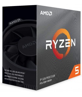 PROCESADOR  AMD RYZEN 5 3600  S-AM4  3A GEN. 65W 3.6GHZ TURBO 4.2 GHZ 6 NUCLEOS/SIN GRAFICOS INTEGRADOS PC/ VENTILADOR AMD WRAITH STEALTH SIN LED/ GAMER MEDIO.