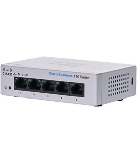 SWITCH CISCO BUSINESS CBS 5 PUERTOS 10/100/1000 MBPS NO ADMINISTRABLE 10 GBIT/S
