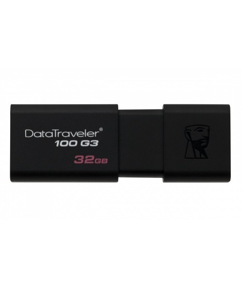 MEMORIA KINGSTON 32GB USB 3.0 ALTA VELOCIDAD / DATATRAVELER 100 G3 NEGRO