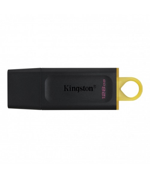 MEMORIA KINGSTON 128GB USB 3.2 ALTA VELOCIDAD / DATATRAVELER EXODIA NEGRO