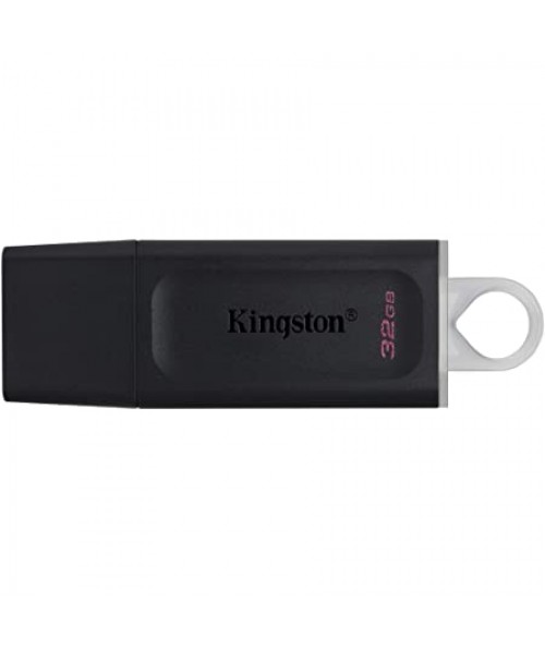 MEMORIA KINGSTON 32GB USB 3.2 ALTA VELOCIDAD / DATATRAVELER EXODIA NEGRO