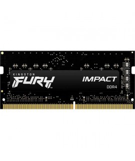MEMORIA KINGSTON SODIMM DDR4 8GB 2666MHZ FURY IMPACT CL15 260PIN 1.2V