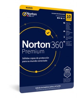 NORTON 360 PREMIUM / TOTAL SECURITY/ 10 DISPOSITIVOS/1 AÑO