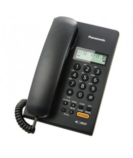 TELEFONO PANASONIC KX-T7705 ANALOGO CON IDENTIFICADOR DE LLAMADAS Y ALTAVOZ (NEGRO)