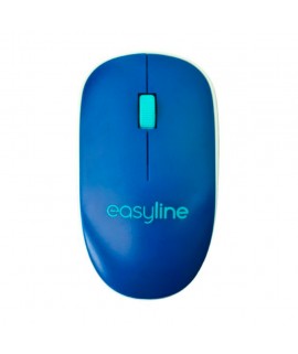 MOUSE INALAMBRIO EASY LINE BY PERFECT CHOICE 1 000 DPI VIVA AZUL