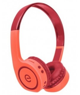 AUDIFONOS ON-EAR INALAMBRICOS MANOS LIBRES CON BT FM SD 3.5MM EASY LINE BY PERFECT CHOICE CORAL