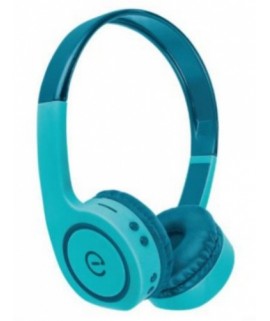 AUDIFONOS ON-EAR INALAMBRICOS MANOS LIBRES CON BT FM SD 3.5MM EASY LINE BY PERFECT CHOICE VERDE