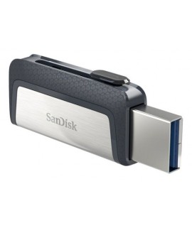 MEMORIA SANDISK 32GB DUAL ULTRA USB TIPO-C / USB 3.1 NEGRO /PLATA 150MB/S