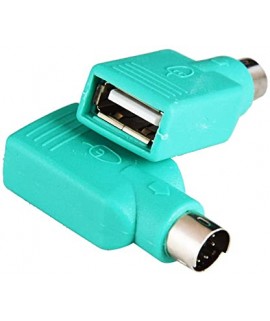 ADAPTADOR CONVERTIDOR PARA MOUSE USB A PS/2 - HEMBRA A MACHO - STARTECH.COM MOD. GC46FM