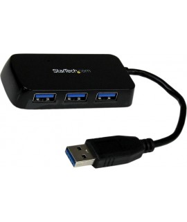 StarTech.com Hub USB 3.0 de 4 Puertos - Hub USB Tipo-A con 1 Puerto USB-C y  3 Puertos USB-A - Alimentación por Bus USB - Hub Adaptador USB 3.2 Gen 1  (5Gbps) 