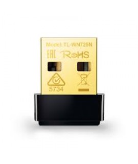 TARJETA DE RED USB TP-LINK TL-WN725N INALAMBRICA 150 MBPS 802.11N/G/B TAMANO NANO