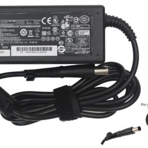 Cargador para Laptop Punta HP Aguja Negro 65w