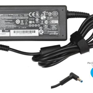 Cargador Para Laptop Punta HP Mini Aguja azul 45w