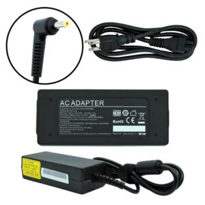 Cargador Para Laptop Lenovo Punta De Aguja Amarrillo Marca Eko 45w