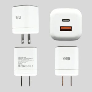 Cargador De Pared PD GaN Marca ko 33w