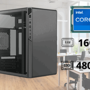 Computadora Intel Core i7 12700, 16GB RAM, SSD 480G, Gabinete ATX