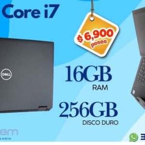 Laptop Dell i7 11ava, 16gb ram, ssd 256gb, 14´´