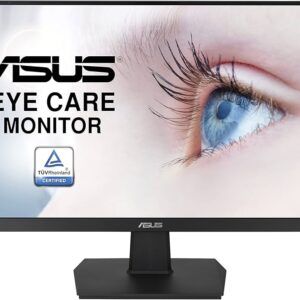 ASUS LED, 27´´, 75Hz, Full HD (1920x1080), Ángulo de visión IPS 178 °, Luz azul baja, Puertos HDMI y D-sub, NVIDIA GeForce GTX 10 series.