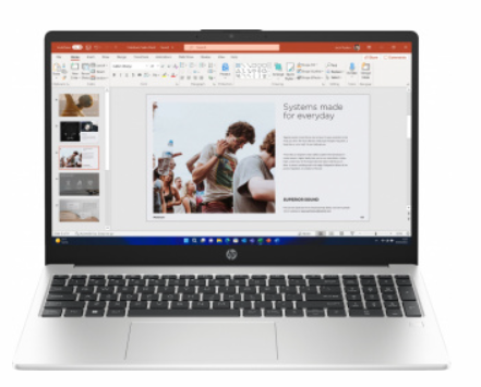Laptop HP 15-FD0173WN 15.6" FHD Core i7 1255U, 8Gb RAM, SSD 512Gb, Windows 11, Teclado en Ingles Laptop con detalle